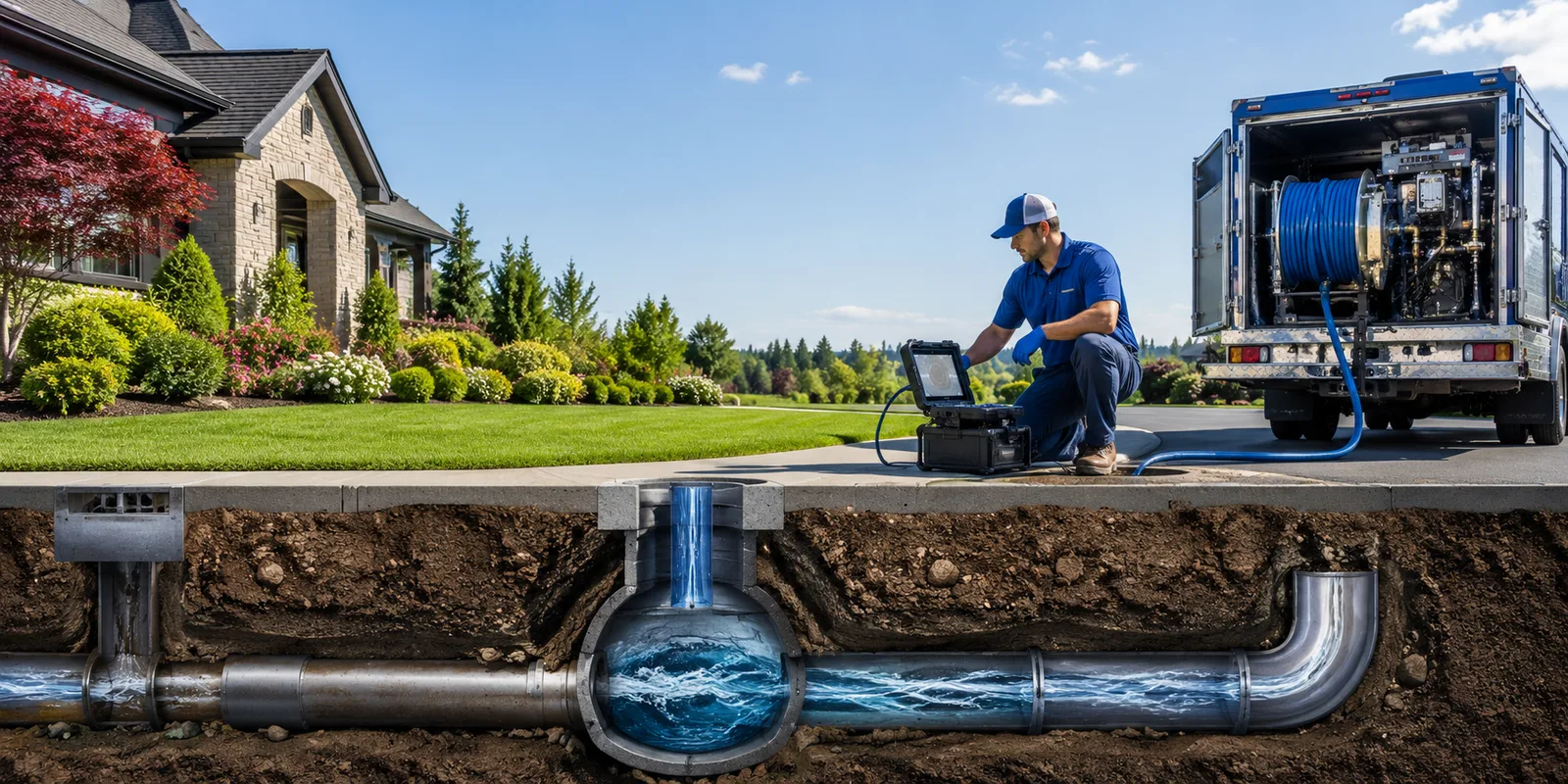Drainage restoration information for Hollandale, WI